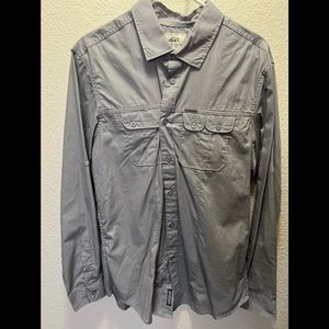 Ecko Unlimited gray button up shirt
